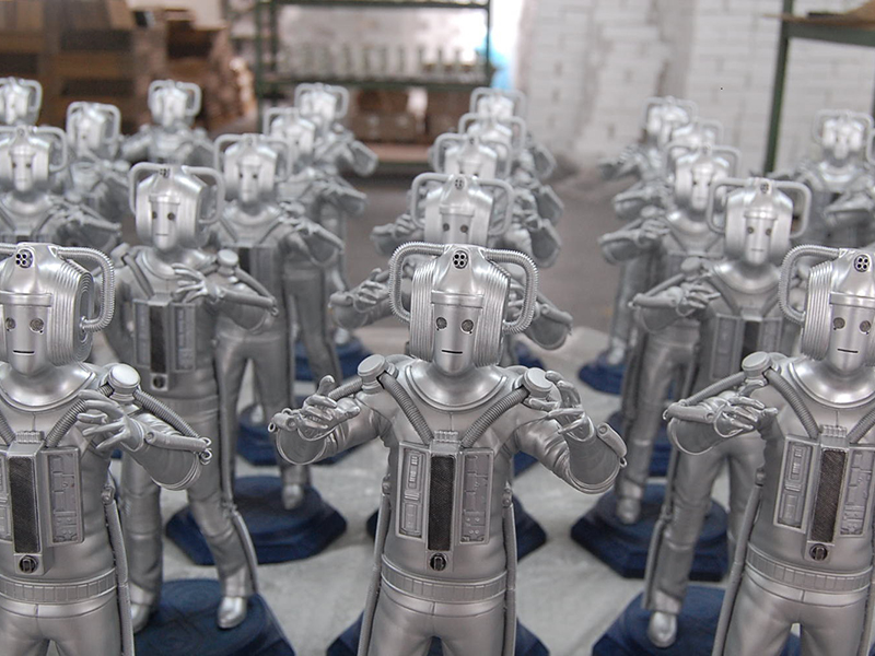 Classic Doctor Who Statues