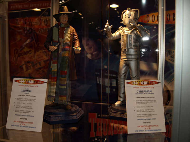 Classic Doctor Who Statues