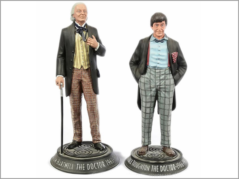 Classic Doctor Who Statues