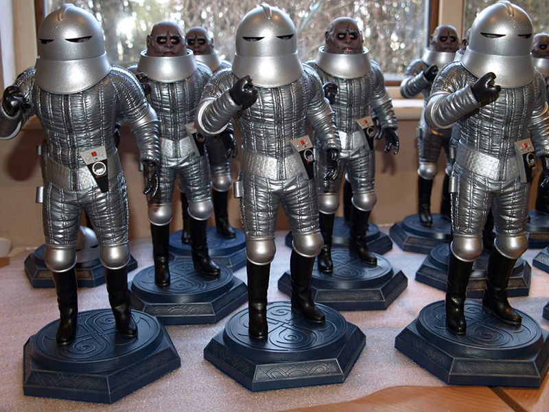 Classic Doctor Who Statues