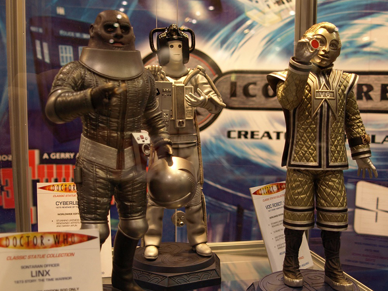 Classic Doctor Who Statues