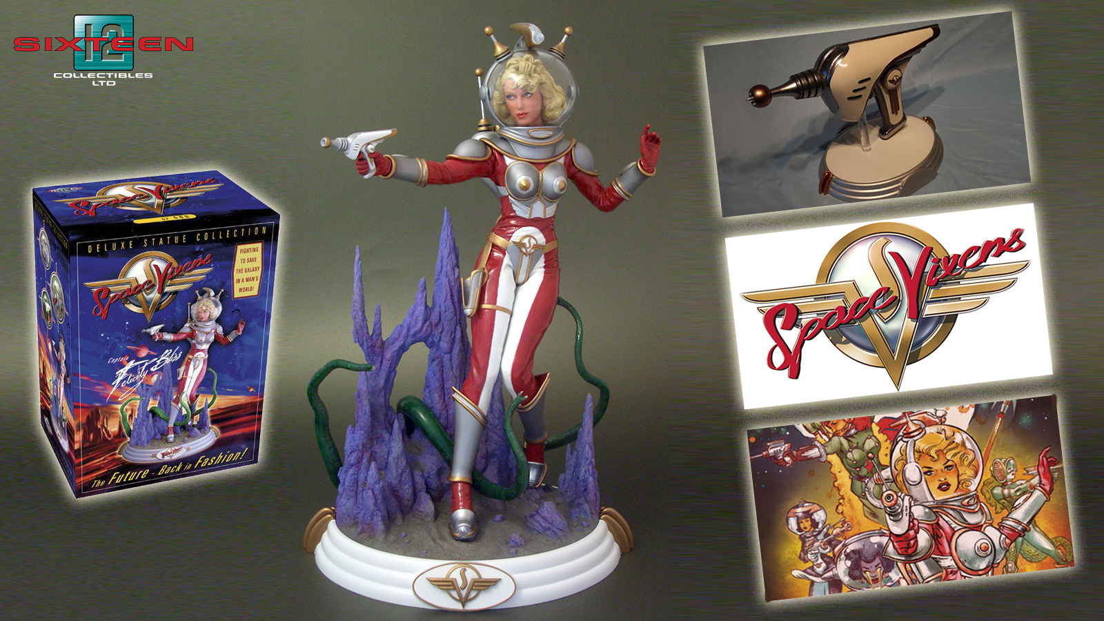 Space Vixens Deluxe Statue Collection