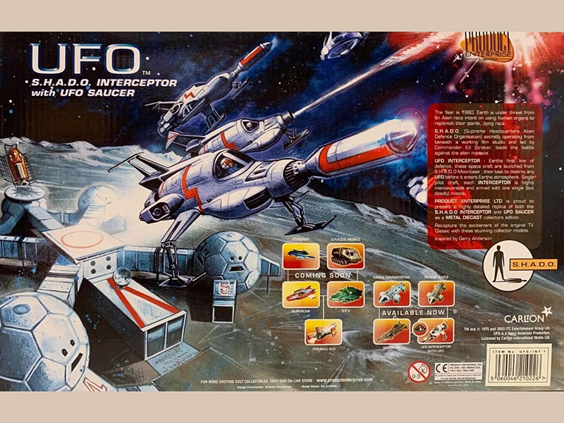 S.H.A.D.O. Interceptor with UFO Saucer